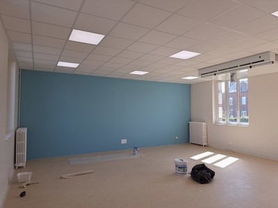 Salle rénovée