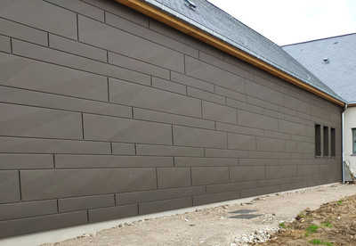 Bardage aluminium 3D