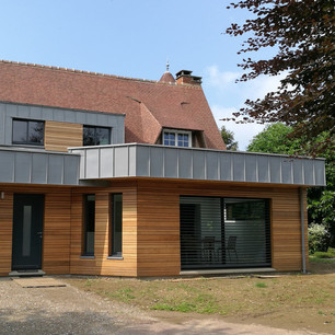 Extension de maison réalisée par Artech Architecture - Lucille Régnier